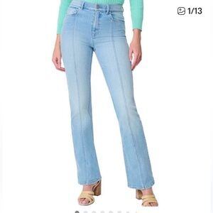 J. McLaughlin Light Blue Flare Jeans